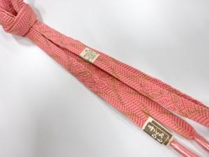 未使用品　正絹　手組帯締め